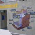 Building DIY - basement display 2 at Big Green Home Show 2009